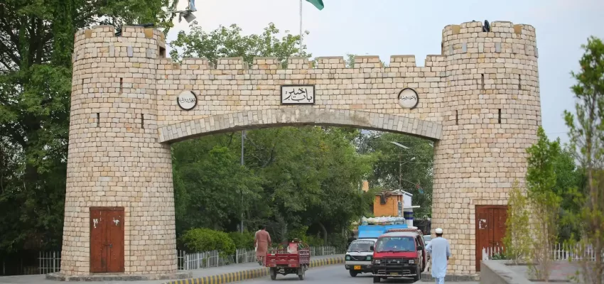 Bab-e-Khyber Gate in Pakistan