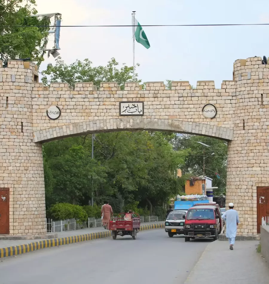 Bab-e-Khyber Gate in Pakistan